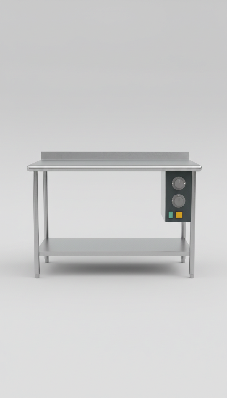 Stainless Steel Prep Table With Undershelf