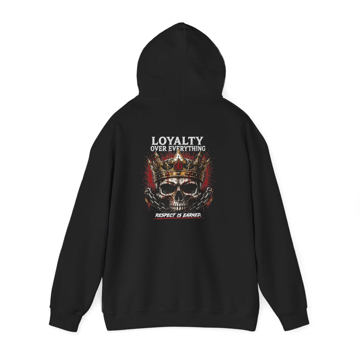 Loyalty Over Everything, Respect Is Earned Graphic Hoodie