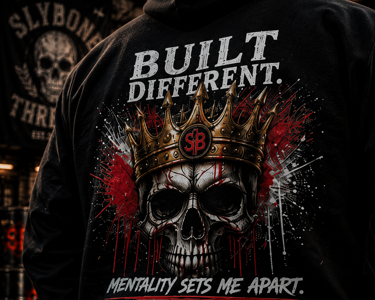 Skull King 'Be Different' Graphic Hoodie