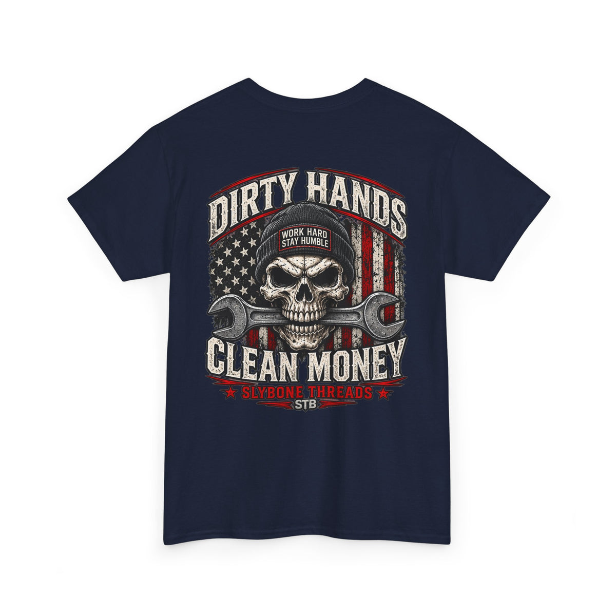 Dirty hands clean money | Skull T | Slybonethreads