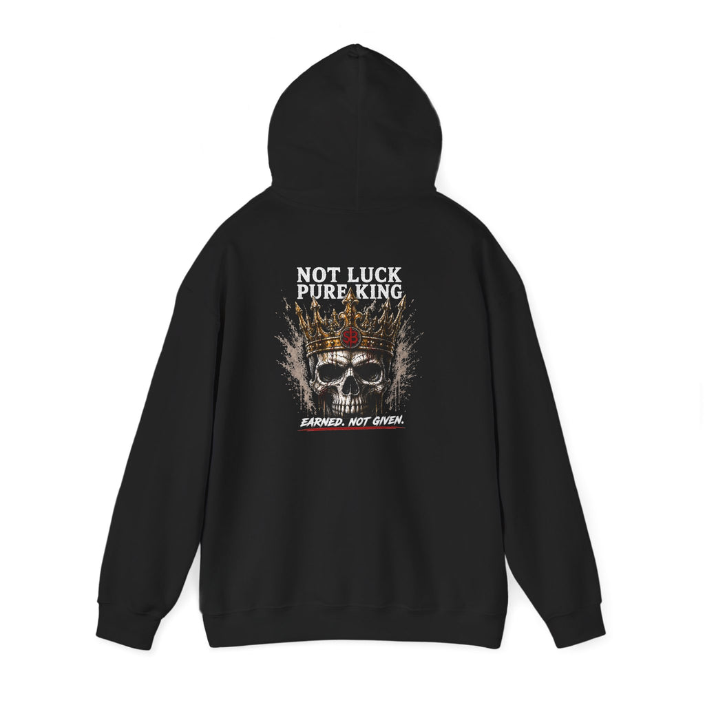 Not Luck, Pure King Crown Graphic Hoodie
