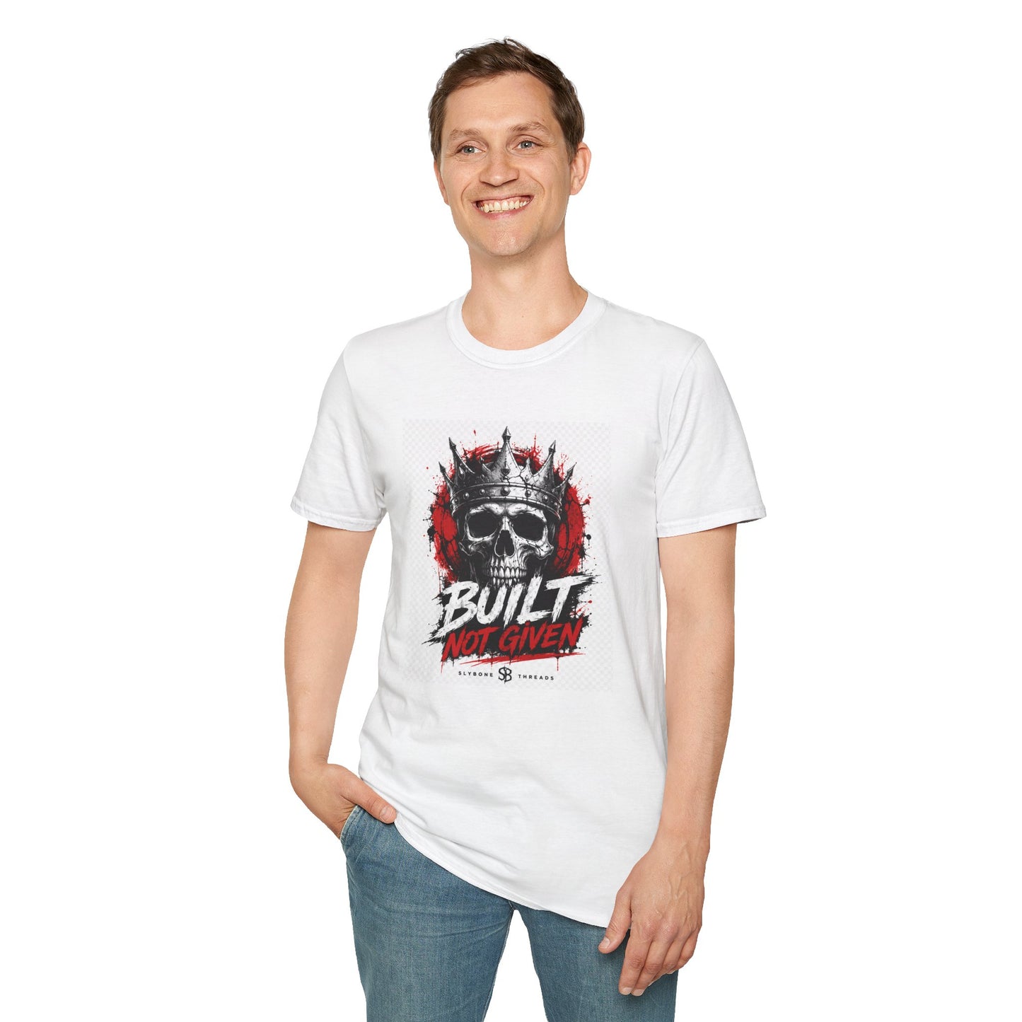 Skull King T‑Shirt — "Built Not Given" Graphic Tee