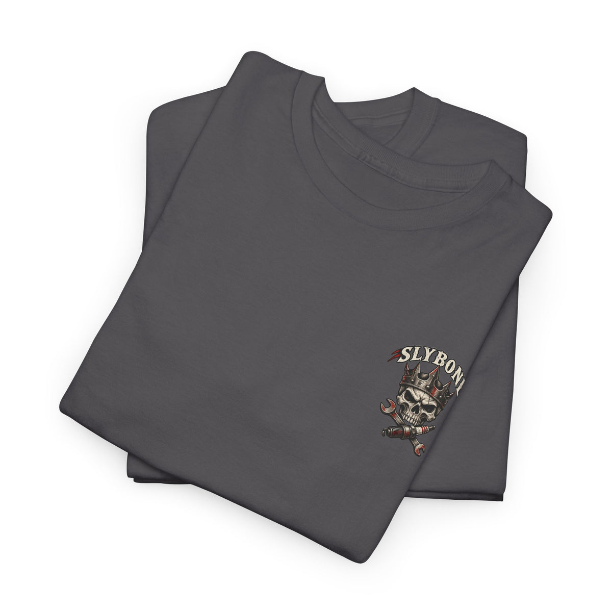 Graveyard Shift Motorcycle Graphic T-Shirt