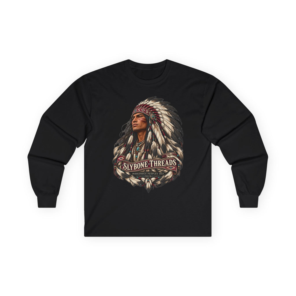 Indigenous Peoples Day 2026 Warrior Graphic Tee | Slybone Threads
