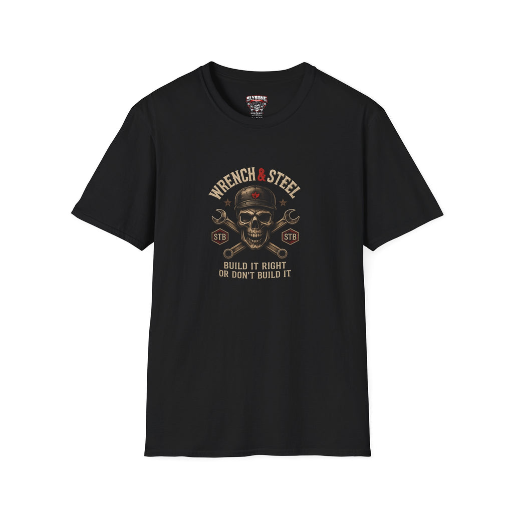 Wrench & Steel Skull T-Shirt