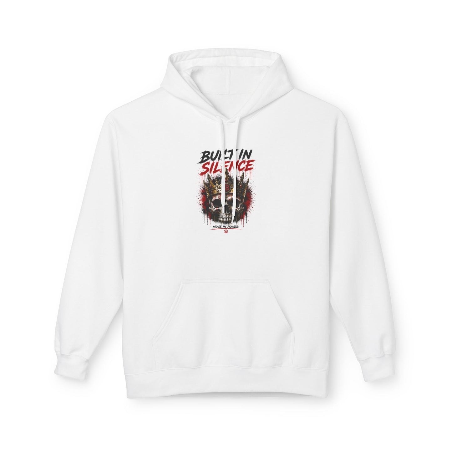Hoodie — Built in Silence Skull Graphic Pullover