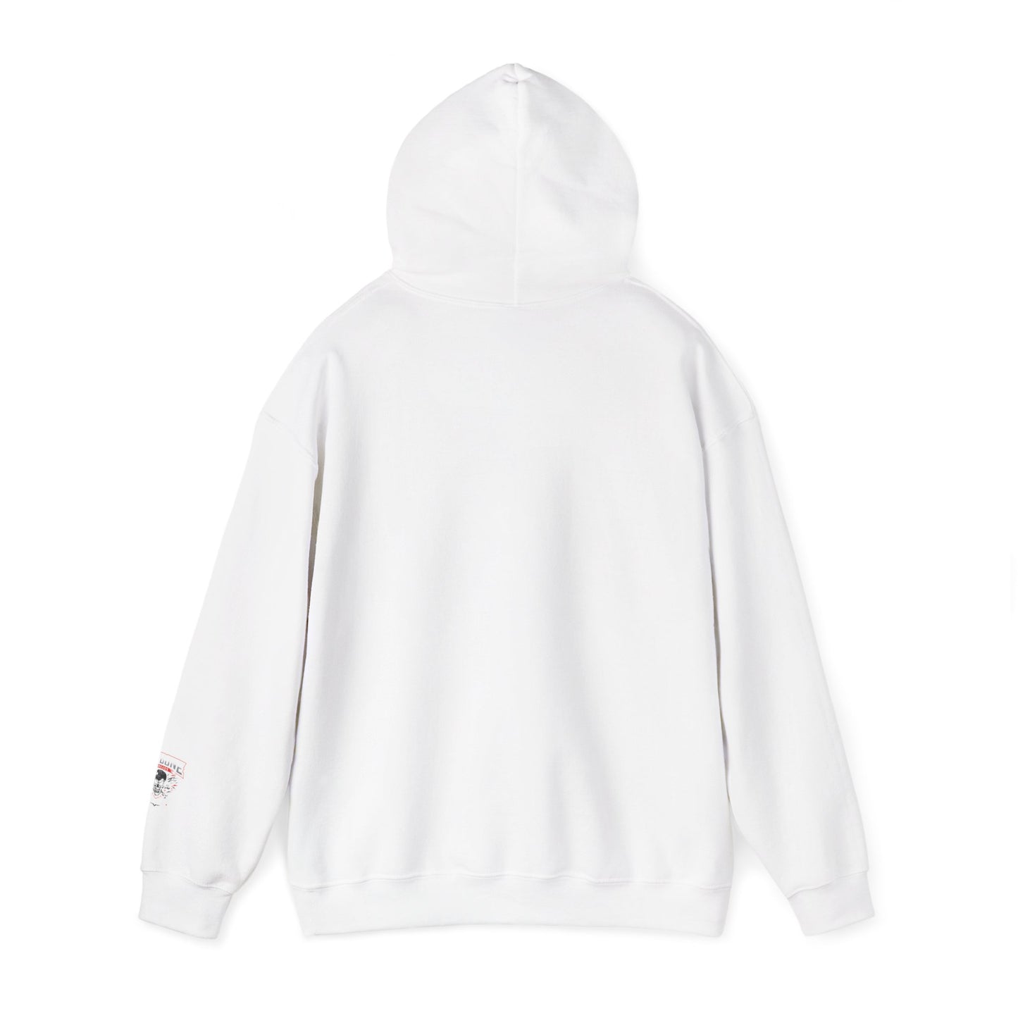 Discipline Today Skull Hoodie — Motivational Gothic Streetwear