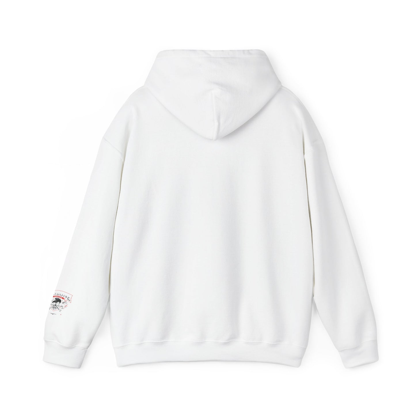 Discipline Today Skull Hoodie — Motivational Gothic Streetwear