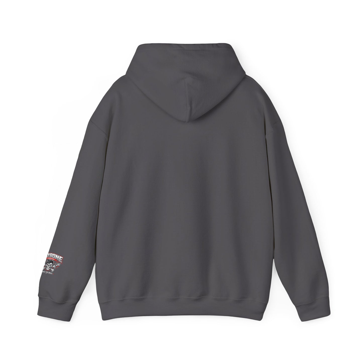 Skull King Crown Hoodie — Gothic Skull Crown Graphic Pullover