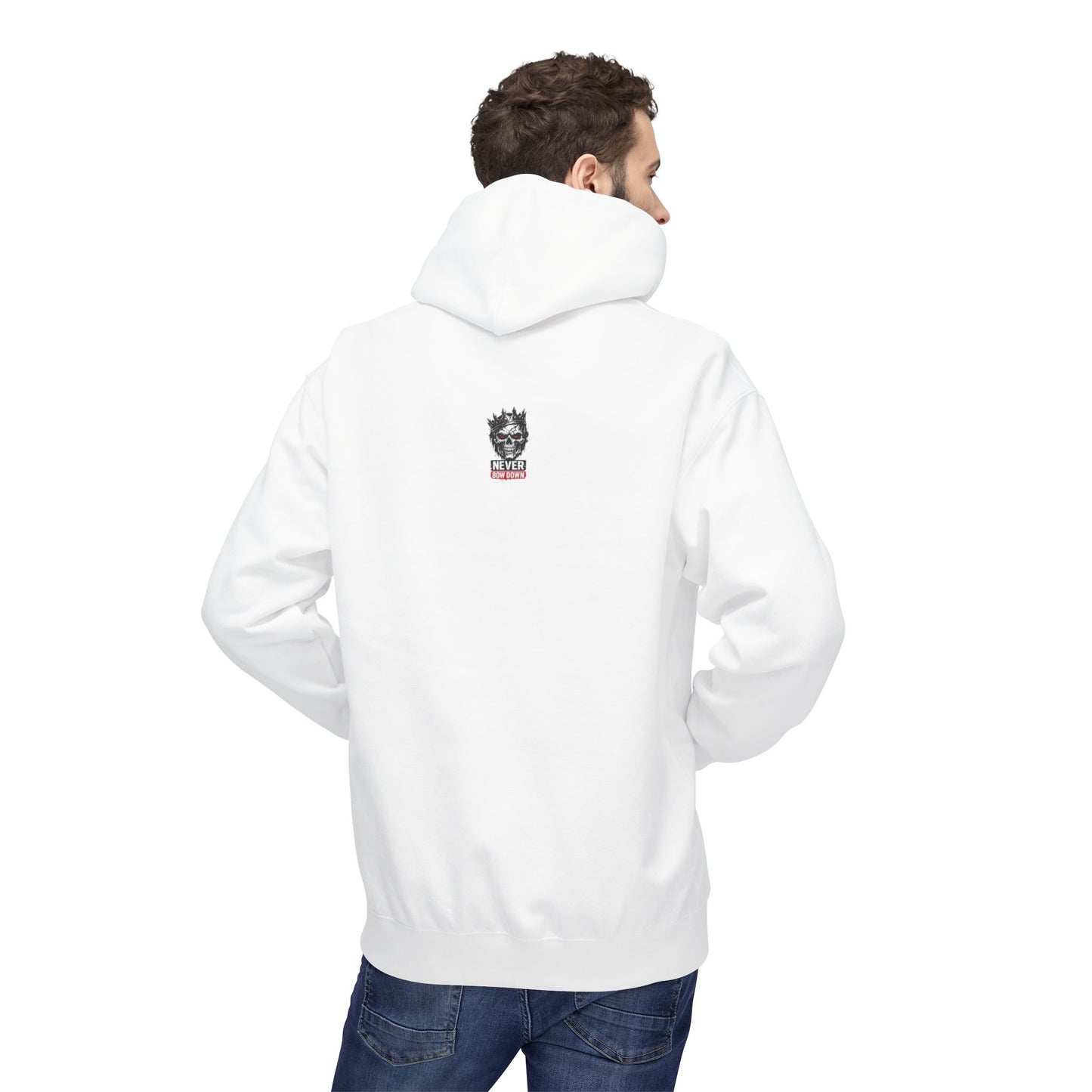 Hoodie — Built in Silence Skull Graphic Pullover