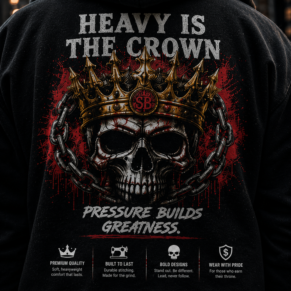 Heavy Is the Crown Graphic Hoodie