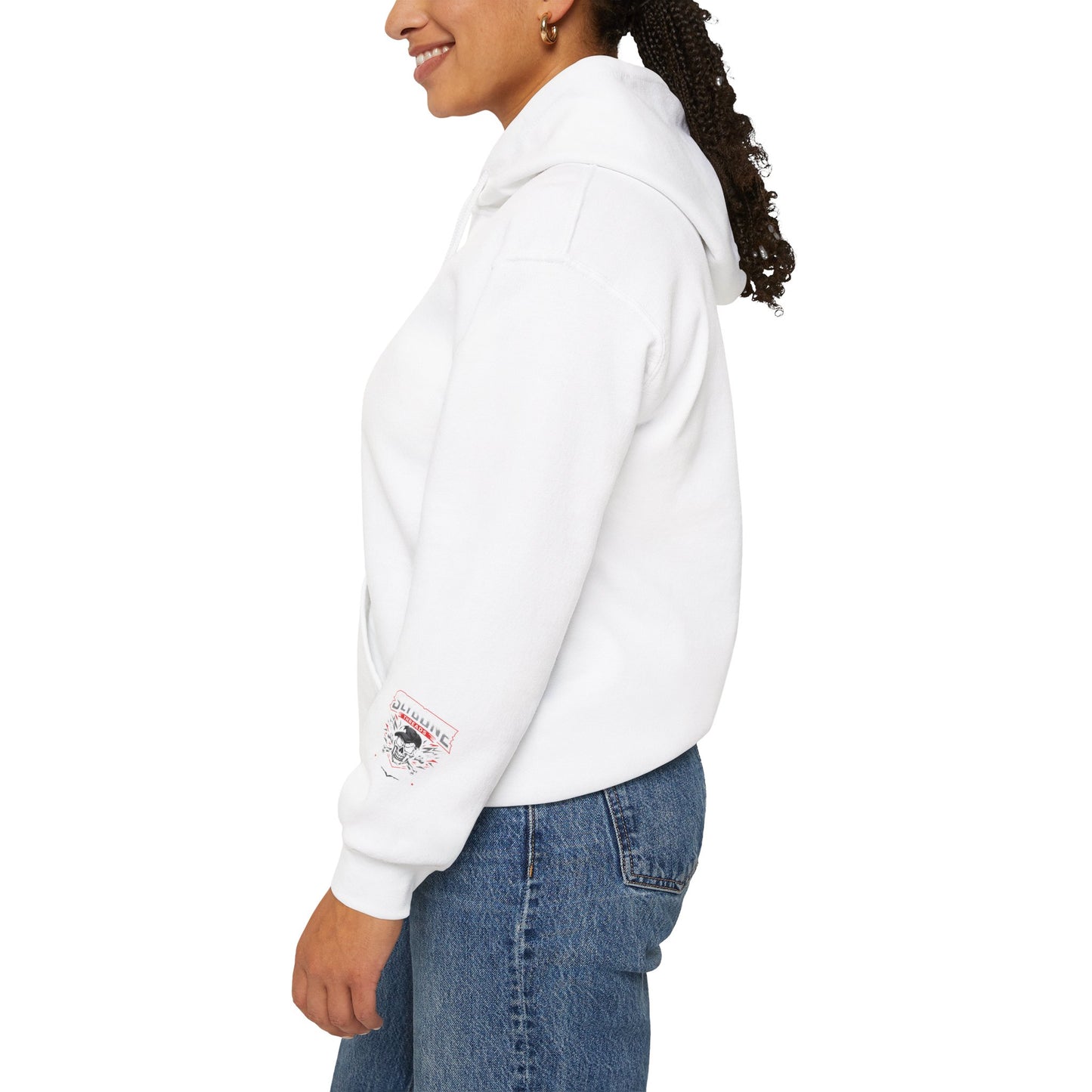 Discipline Today Skull Hoodie — Motivational Gothic Streetwear