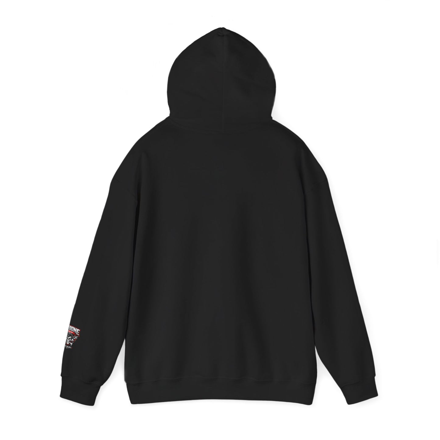 Discipline Today Skull Hoodie — Motivational Gothic Streetwear