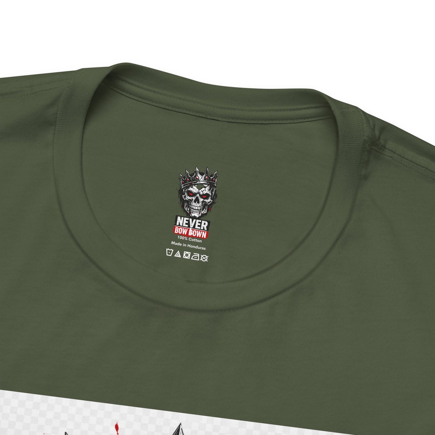 Built Not Given Skull Tee — Motivational Graphic T-Shirt