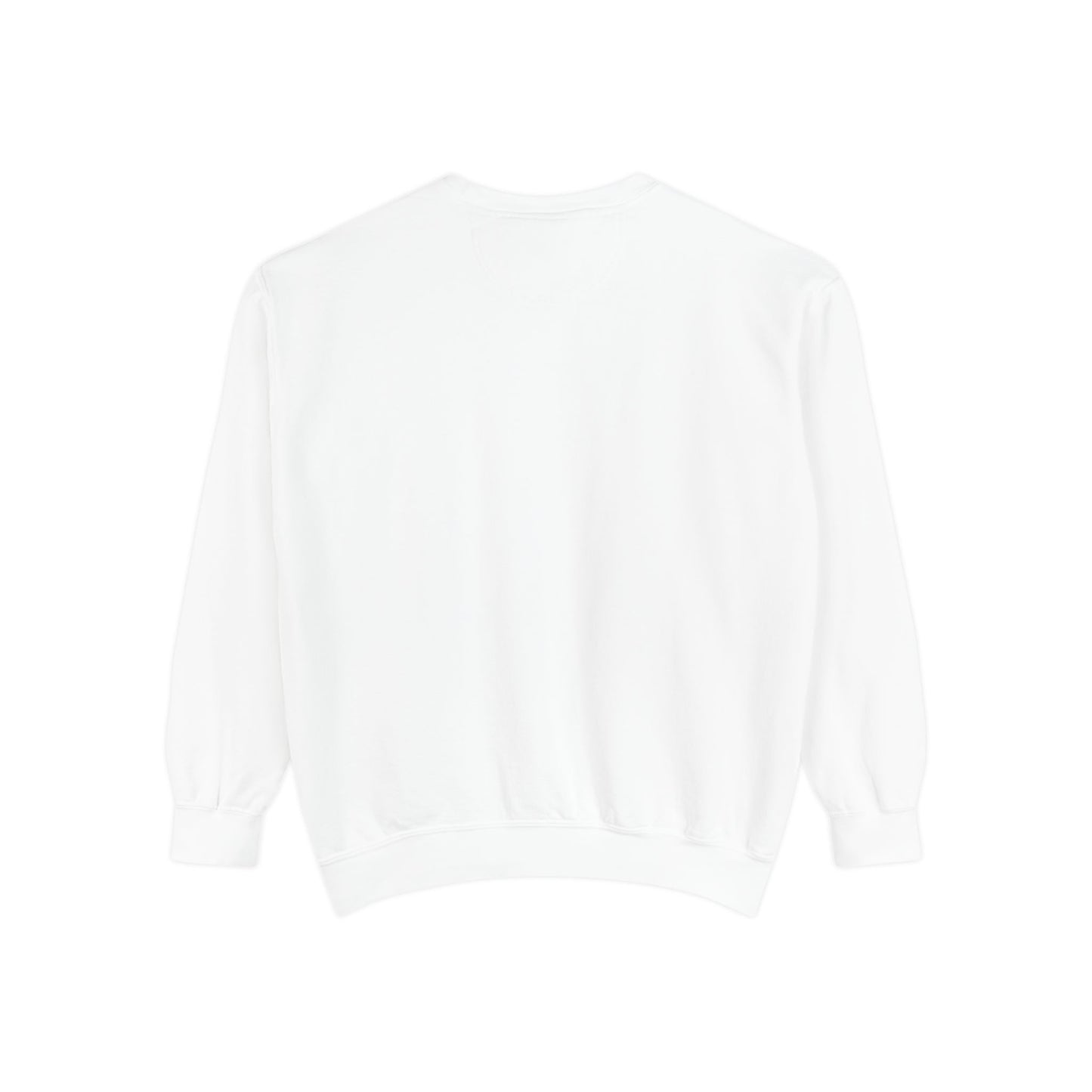 Fear None Trust Few Sweatshirt — Skull Graphic Garment-Dyed Crewneck