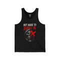 Not Made to Blend In Tank Top — Gothic Skull Graphic Muscle Tank
