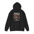 Respect Is Earned Loyalty Skull Hoodie