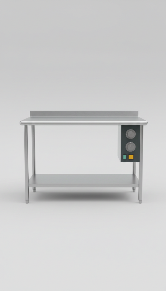 Stainless Steel Prep Table With Undershelf